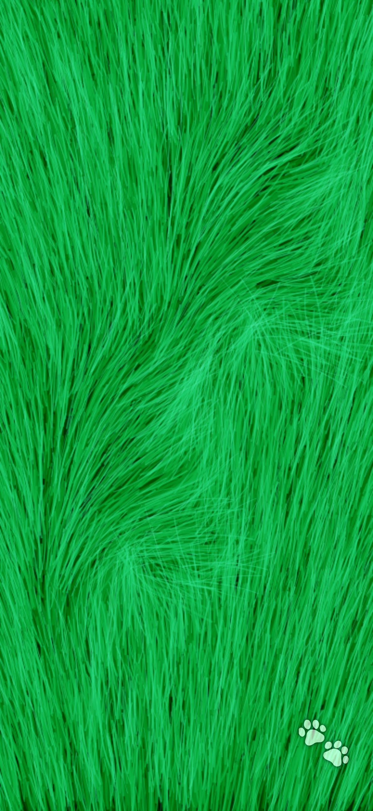 Fluffball green fur
